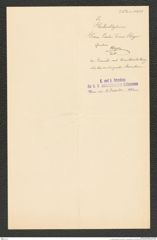 k.k. naturhistorisches Hofmuseum, Intendanzakten 1885-1896 (Hauer), Aktenzahl Z.696/1890, Seite 2